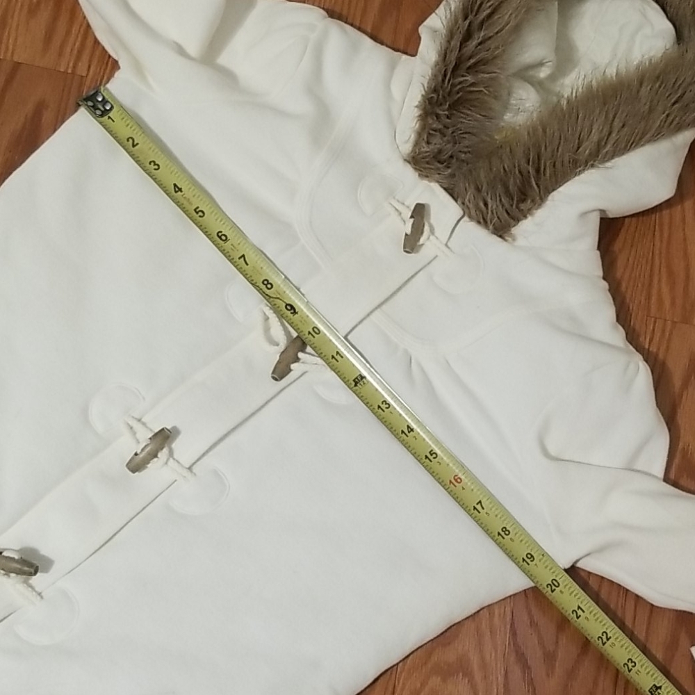 Cream Roxy‎ jacket size med - Picture 8 of 9